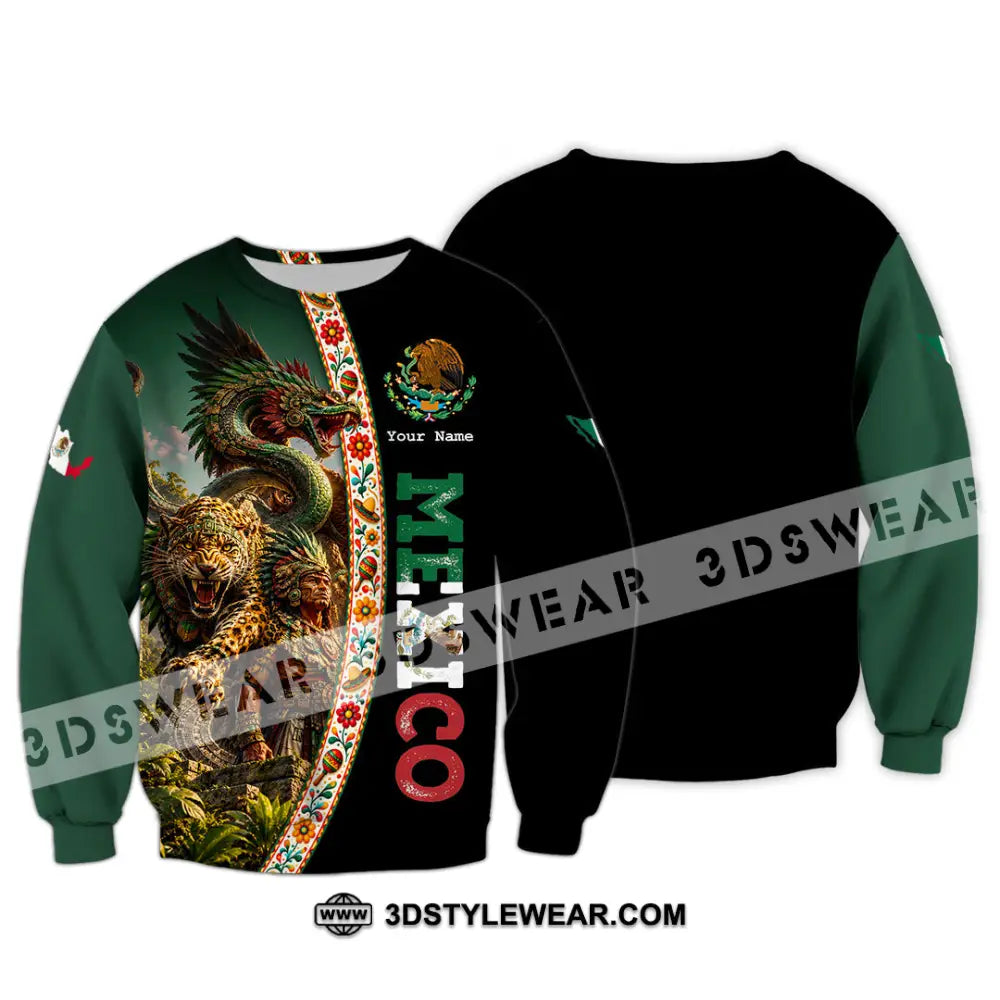 Unisex Shirt - Custom Mexico Shirt - Long Sleeve / S - T-shirt