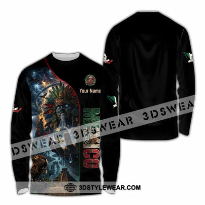 Unisex Shirt - Custom Mexico Shirt - Long Sleeve Shirt / S - T-shirt