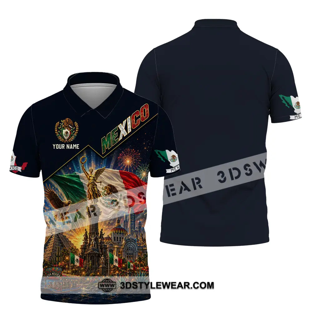 Unisex Shirt - Custom Mexico Shirt - Polo Shirt / S - T-shirt