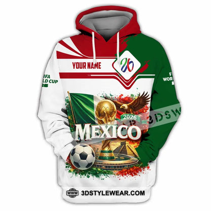 Unisex Shirt - Custom Mexico World Cup 2026 3D Shirt Hoodie / S T-shirt