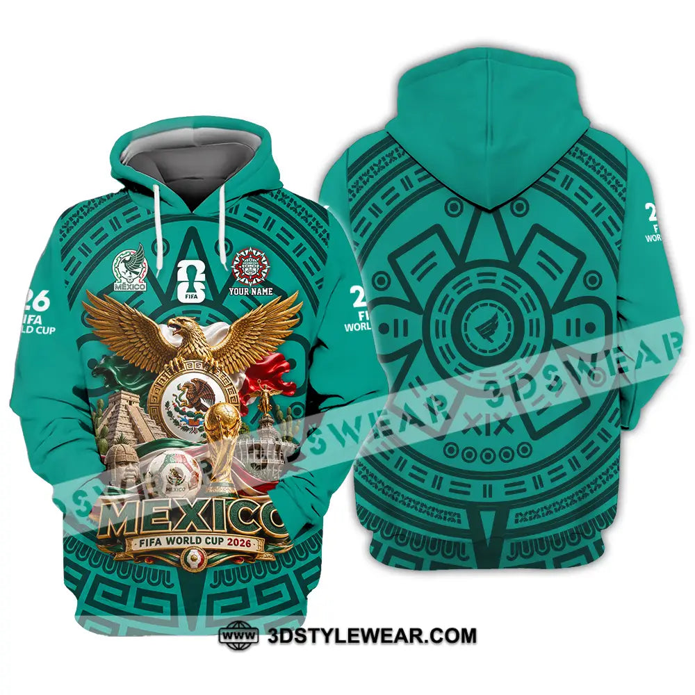 Unisex Shirt - Custom Mexico World Cup 2026 Shirt - Hoodie / S - T-shirt