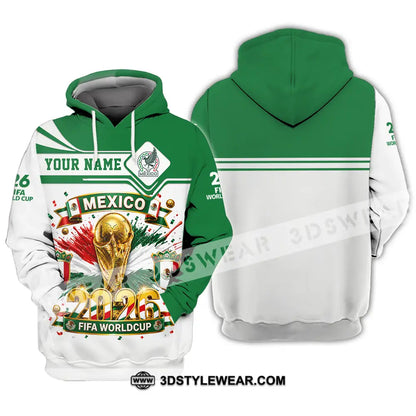 Unisex Shirt - Custom Mexico World Cup 2026 Shirt - Hoodie / S - T-shirt