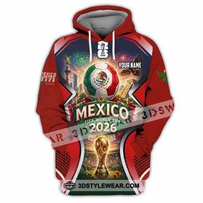 Unisex Shirt - Custom Mexico World Cup 2026 Shirt - Hoodie / S - T-shirt