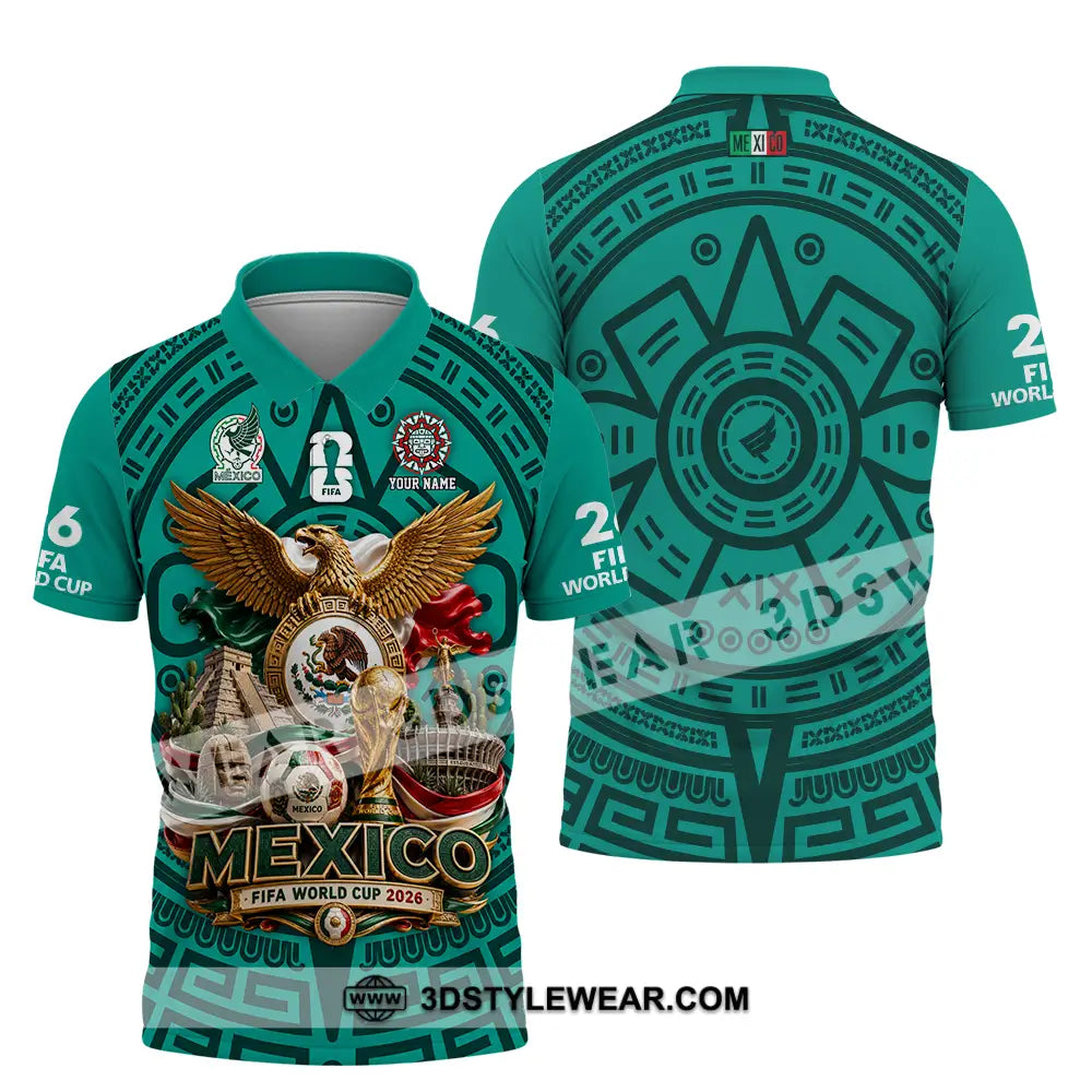Unisex Shirt - Custom Mexico World Cup 2026 Shirt - Polo Shirt / S - T-shirt