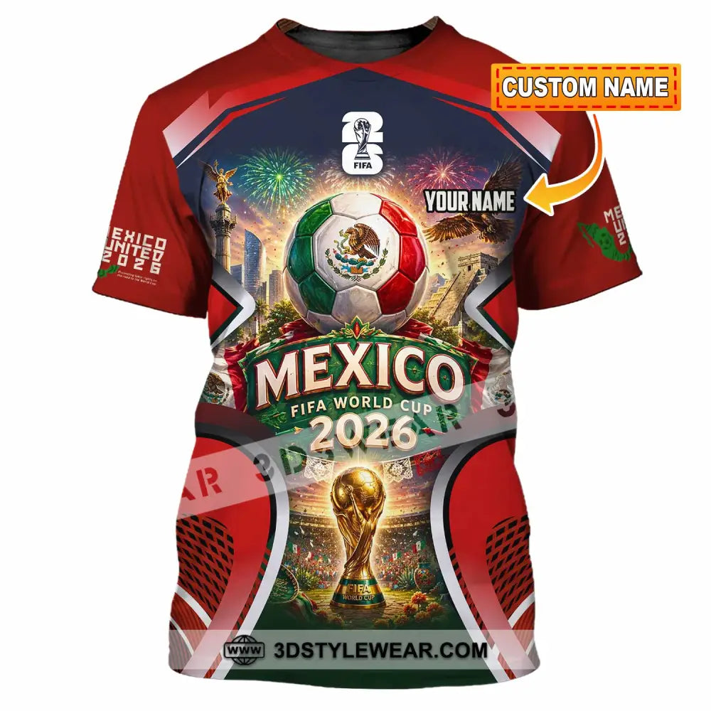 Unisex Shirt - Custom Mexico World Cup 2026 Shirt - T-shirt