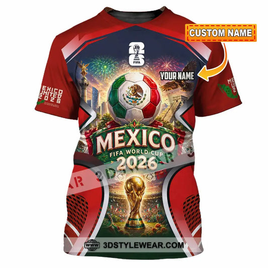 Unisex Shirt - Custom Mexico World Cup 2026 Shirt - T-shirt