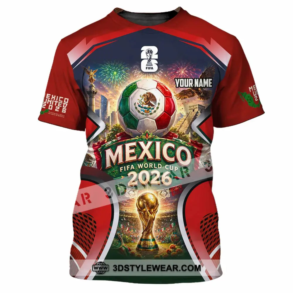 Unisex Shirt - Custom Mexico World Cup 2026 Shirt - T-Shirt / S - T-shirt