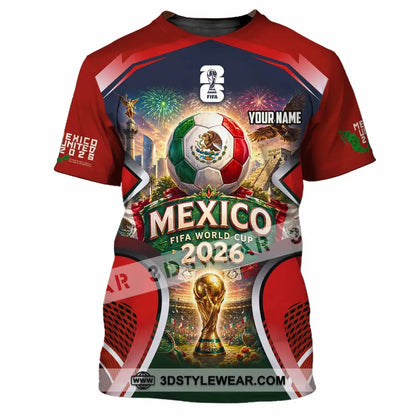 Unisex Shirt - Custom Mexico World Cup 2026 Shirt - T-Shirt / S - T-shirt