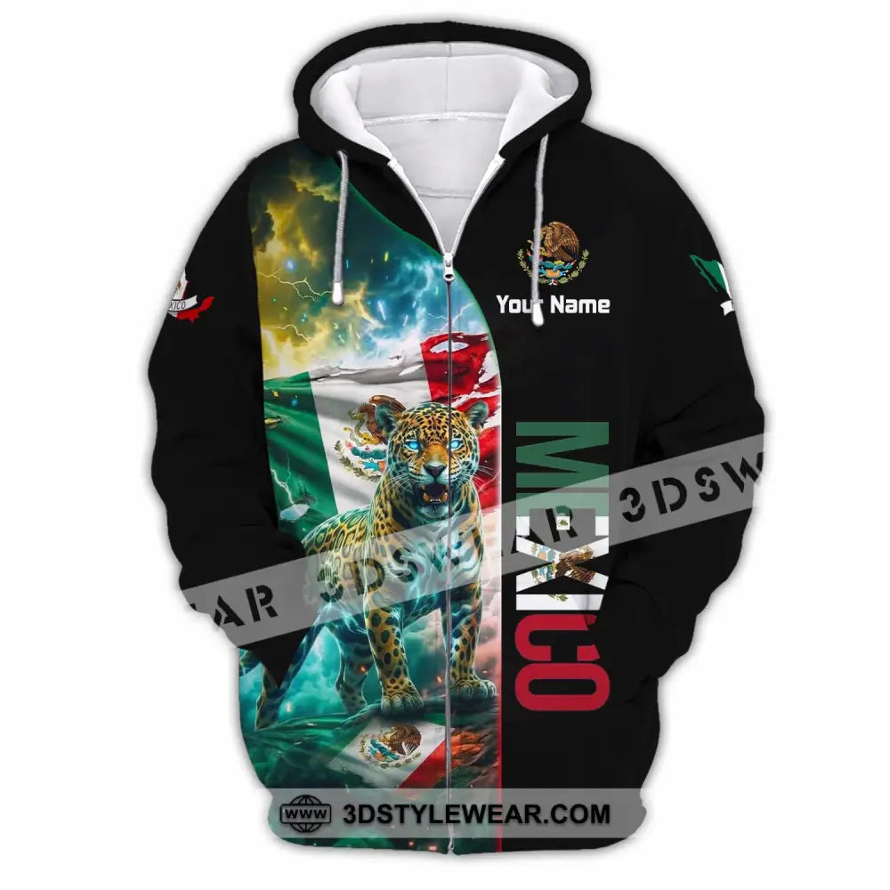 Unisex Shirt - Custom Mexico Shirt - Zipper Hoodie / S - T-shirt
