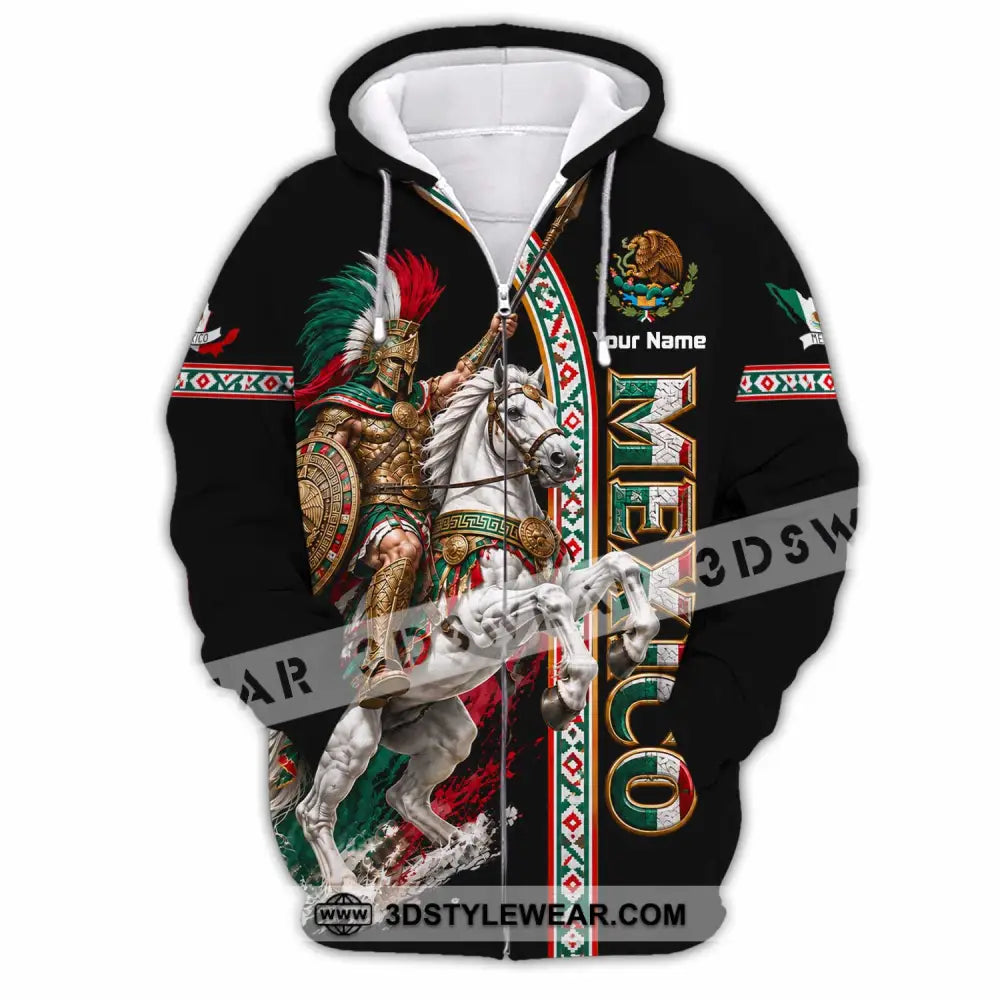 Unisex Shirt - Custom Mexico Shirt - Zipper Hoodie / S - T-shirt