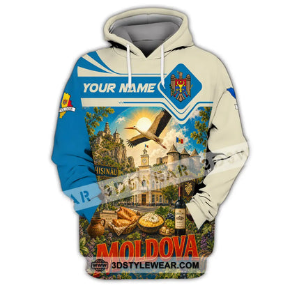 Unisex Shirt - Custom Moldova Shirt - Hoodie / S - T-shirt