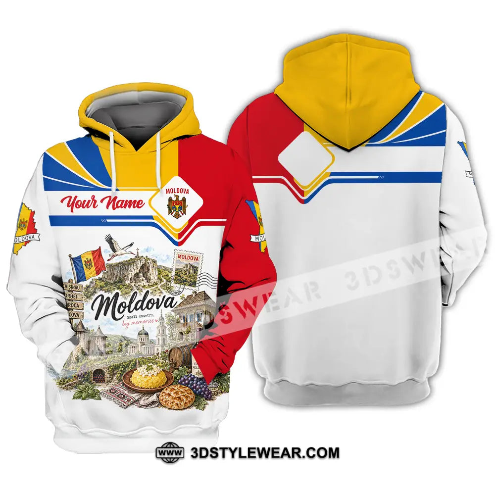 Unisex Shirt - Custom Moldova Shirt - Hoodie / S - T-shirt