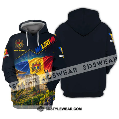 Unisex Shirt - Custom Moldova Shirt - Hoodie / S - T-shirt