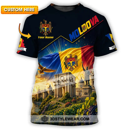 Unisex Shirt - Custom Moldova Shirt - T-shirt