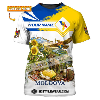 Unisex Shirt - Custom Moldova Shirt - T-shirt