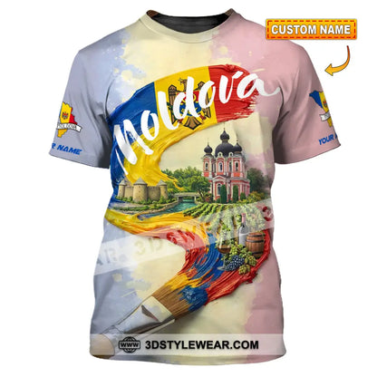 Unisex Shirt - Custom Moldova Shirt - T-shirt