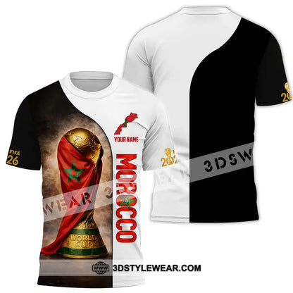 Unisex Shirt - Custom Morocco 3D Shirt T-Shirt / S T-shirt
