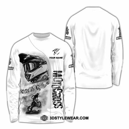 Unisex Shirt - Custom Motocross Shirt - Long Sleeve Shirt / S - T-shirt
