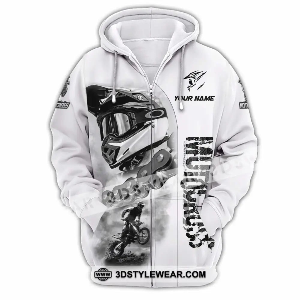 Unisex Shirt - Custom Motocross Shirt - Zipper Hoodie / S - T-shirt