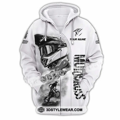 Unisex Shirt - Custom Motocross Shirt - Zipper Hoodie / S - T-shirt