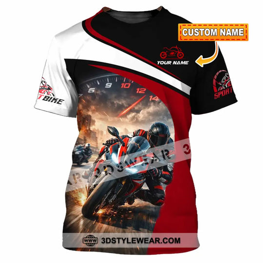 Unisex Shirt - Custom Motorbike Shirt style option 1