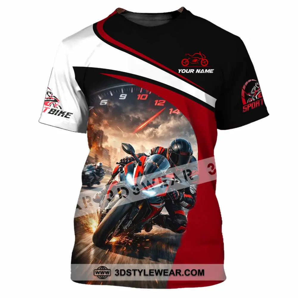 Unisex Shirt - Custom Motorbike Shirt - T-Shirt / S - T-shirt