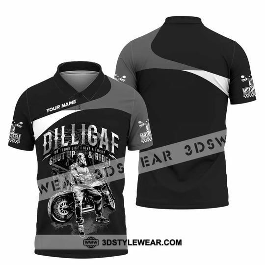 Unisex Shirt - Custom Motorcycle Do I Look Like I Do A Fxck Shut Up & Ride Shirt style option 2