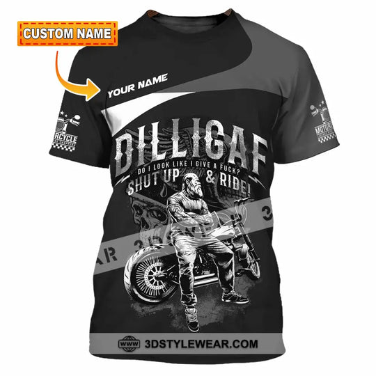 Unisex Shirt - Custom Motorcycle Do I Look Like I Do A Fxck Shut Up & Ride Shirt style option 1