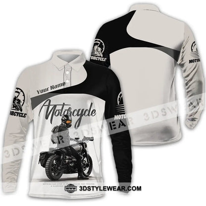 Unisex Shirt - Custom Motorcycle Shirt - Long Sleeve Polo / S - T-shirt