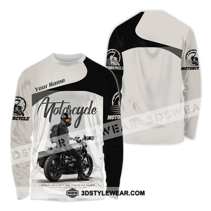 Unisex Shirt - Custom Motorcycle Shirt - Long Sleeve Shirt / S - T-shirt