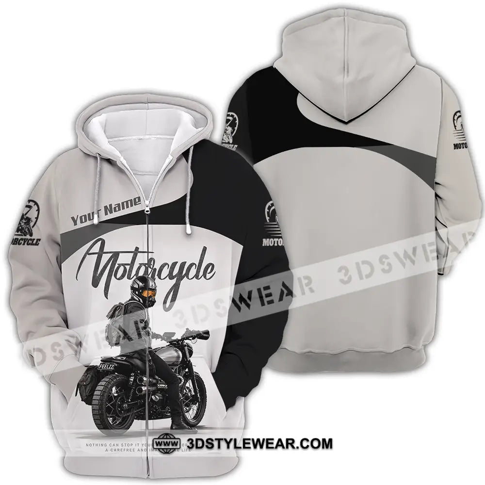 Unisex Shirt - Custom Motorcycle Shirt - Zipper Hoodie / S - T-shirt
