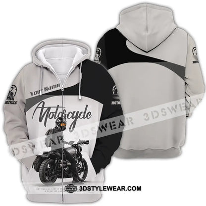 Unisex Shirt - Custom Motorcycle Shirt - Zipper Hoodie / S - T-shirt