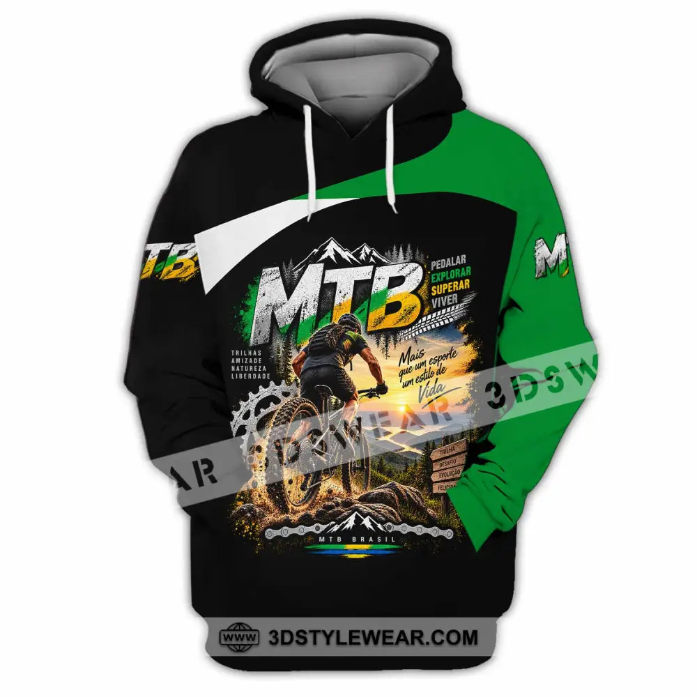 Unisex Shirt - Custom Mountain Bike Shirt - Hoodie / S - T-shirt
