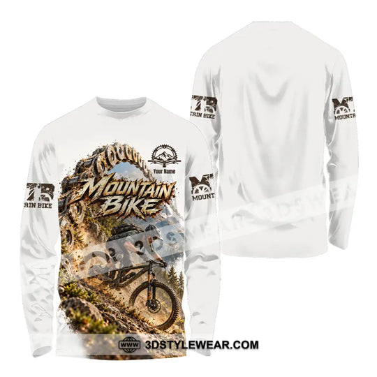 Unisex Shirt - Custom Mountain Bike Shirt style option 3