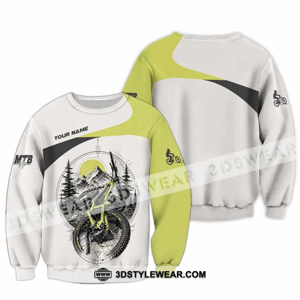Unisex Shirt - Custom Mountain Bike Shirt - Long Sleeve / S - T-shirt
