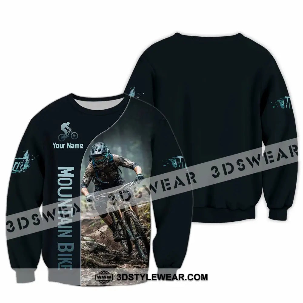 Unisex Shirt - Custom Mountain Bike Shirt - Long Sleeve / S - T-shirt