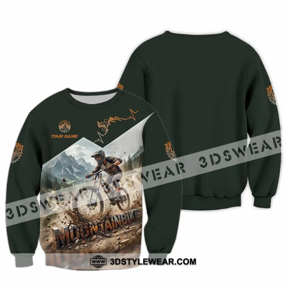 Unisex Shirt - Custom Mountain Bike Shirt - Long Sleeve / S - T-shirt