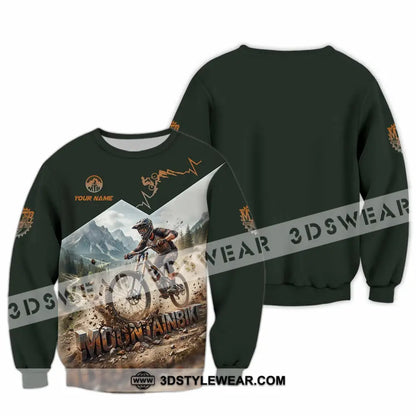 Unisex Shirt - Custom Mountain Bike Shirt - Long Sleeve / S - T-shirt