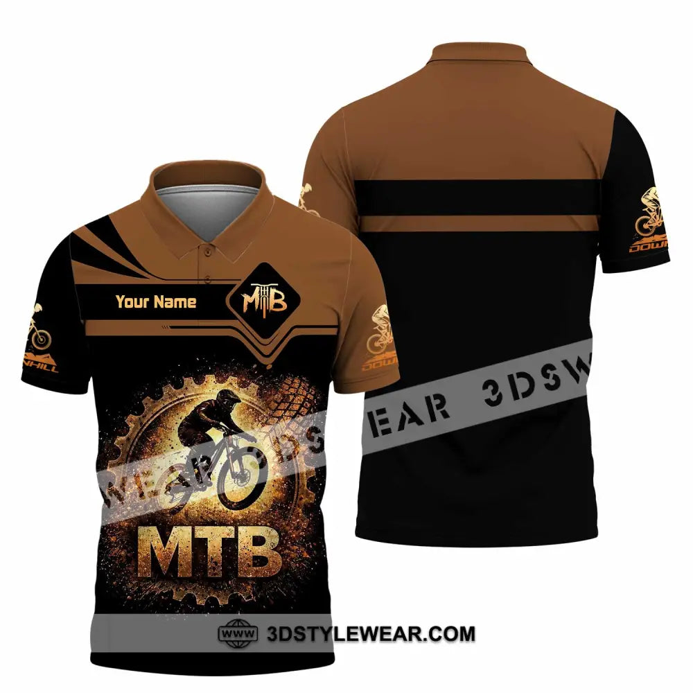 Unisex Shirt - Custom Mountain Bike Shirt - Polo Shirt / S - T-shirt