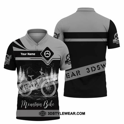 Unisex Shirt - Custom Mountain Bike Shirt - Polo Shirt / S - T-shirt