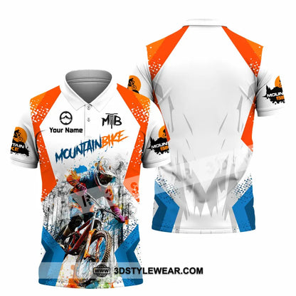 Unisex Shirt - Custom Mountain Bike Shirt - Polo Shirt / S - T-shirt