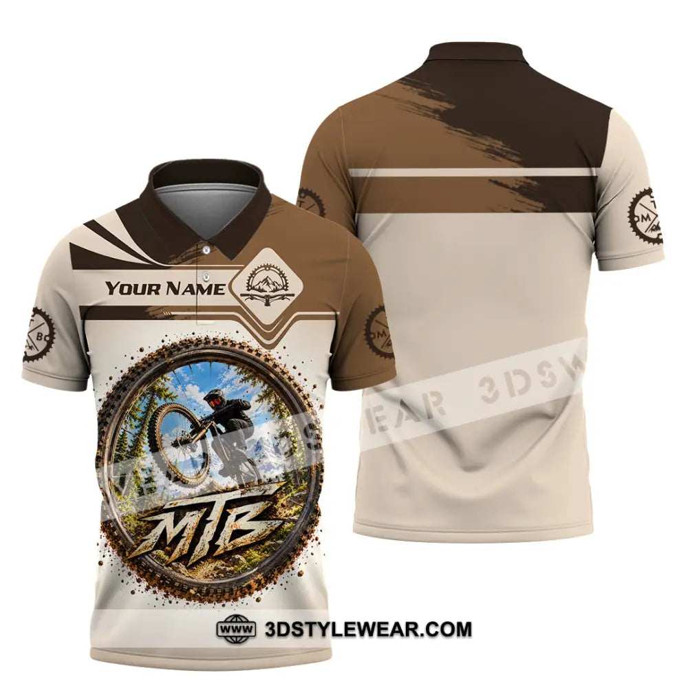 Unisex Shirt - Custom Mountain Bike Shirt - Polo Shirt / S - T-shirt