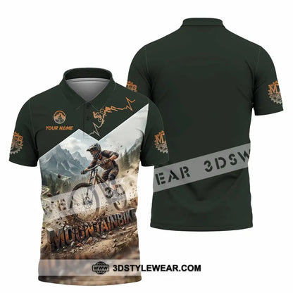 Unisex Shirt - Custom Mountain Bike Shirt - Polo Shirt / S - T-shirt