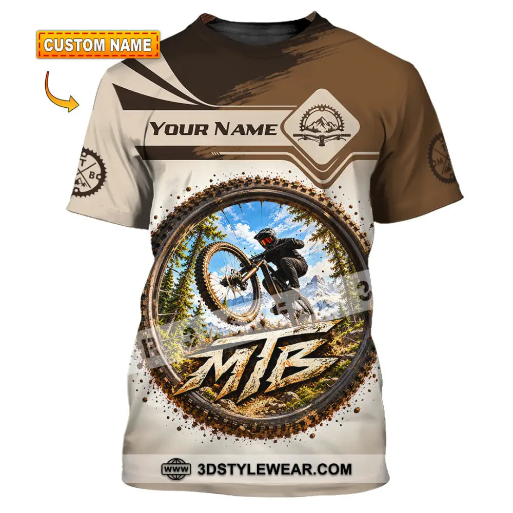 Unisex Shirt - Custom Mountain Bike Shirt - T-shirt