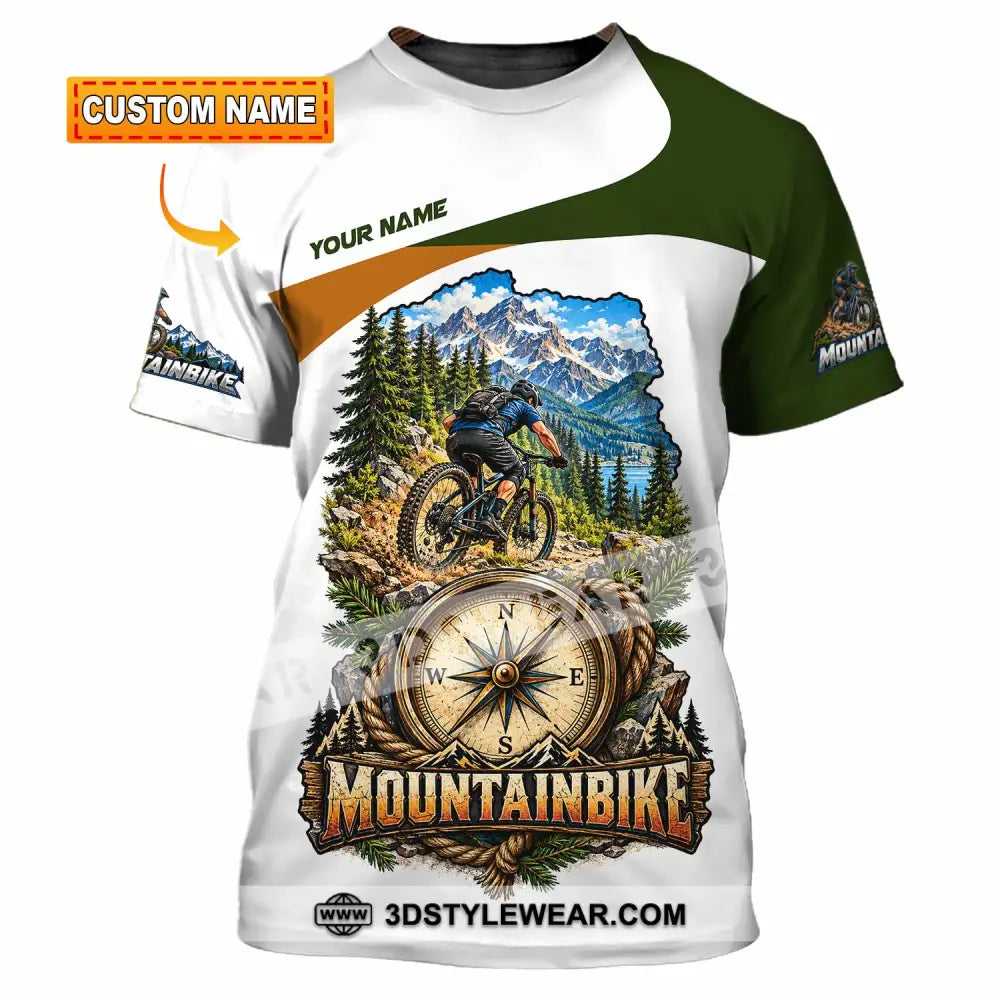 Unisex Shirt - Custom Mountain Bike Shirt - T-shirt