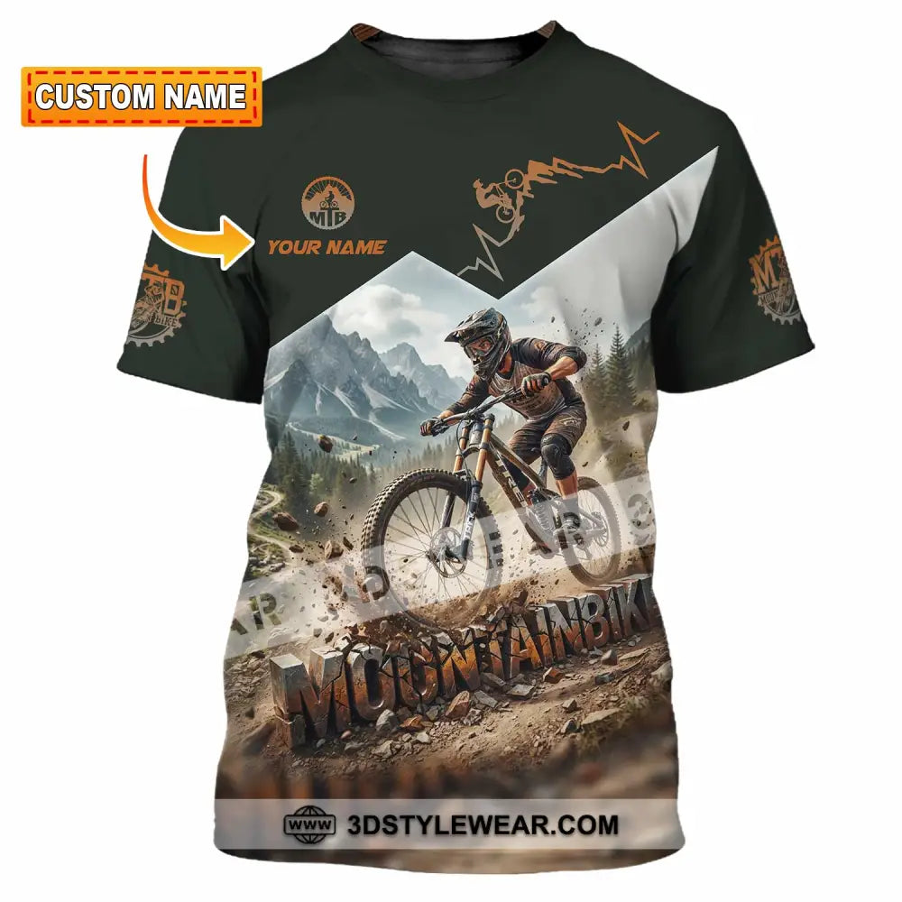 Unisex Shirt - Custom Mountain Bike Shirt - T-shirt