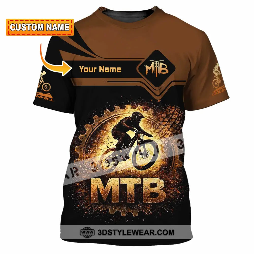 Unisex Shirt - Custom Mountain Bike Shirt - T-shirt