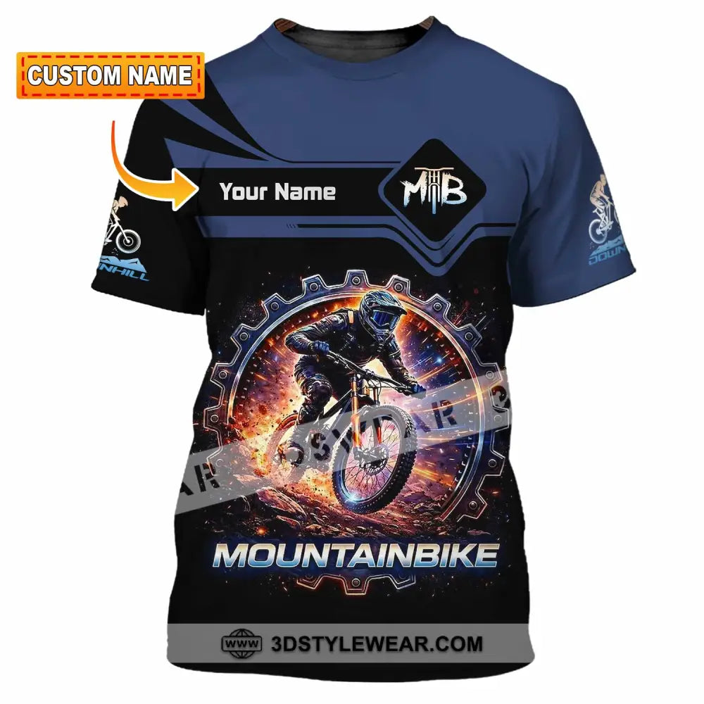 Unisex Shirt - Custom Mountain Bike Shirt - T-shirt