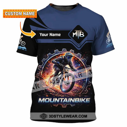 Unisex Shirt - Custom Mountain Bike Shirt - T-shirt