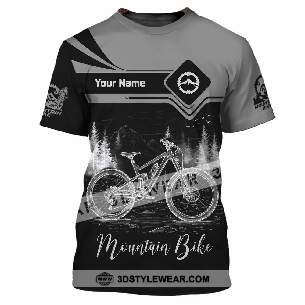 Unisex Shirt - Custom Mountain Bike Shirt - T-Shirt / S - T-shirt